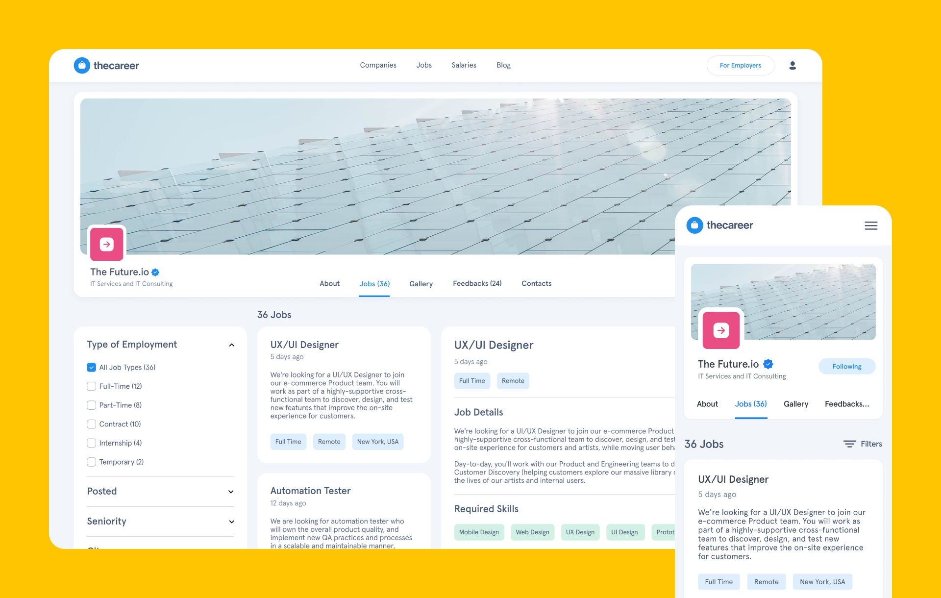 The Next-Gen Job Board Design and Development: From Idea to Release ...
