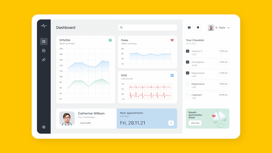 Redesign of a Patient Data Management System - Case study